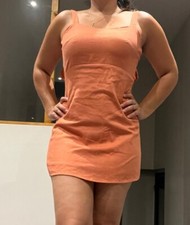 Robe été mini shein orange