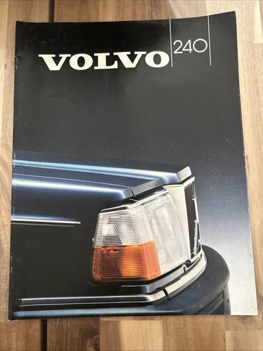 Brochure volvo 240 - brochure,