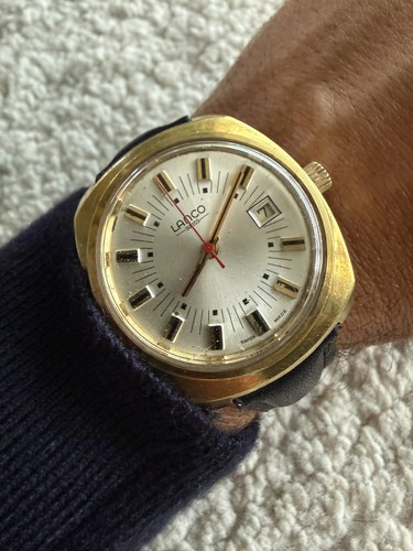 Montre vintage lanco swiss - montre, –