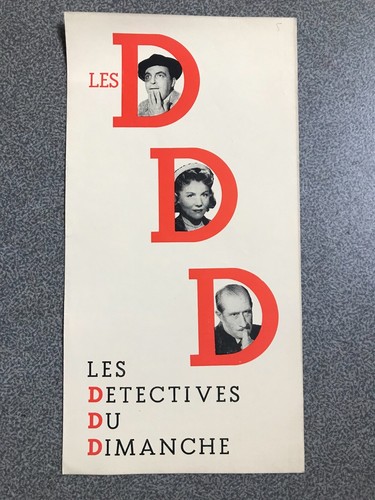 Les detectives dimanche - dimanche,
