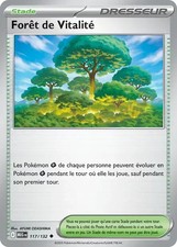 Carte Pokémon Forêt de Vitalité 117/132 MEG ME01 Méga-Evolution FR NEUVE 