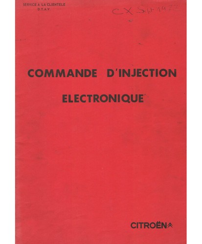 Commande d injection - ▄▀▄, d'injection