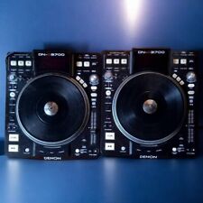 Denon DJ DN-S3700 Pair Digital Media Turntable Tested/working