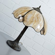 Lampe de table Haller Tiffany lampadaire vitrage au plomb fait main vintage a...