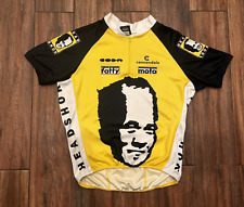 Vintage Cannondale Headshok Team Power Steering Cycling Biker Jersey CODA Sz M