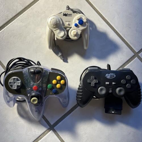Lot manettes gamecube - lot,
