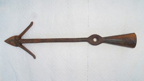 Rare harpon fer - , 19è