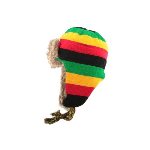 Chapka rasta fourrure - fourrure, laine