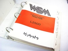 Original Kubota L2500 Utility Farm Tractor Service Workshop Repair Manual Book