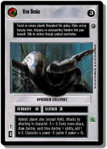 Vine snake star wars - vine, ccg