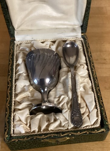 Ensemble baptême coquetier - ensemble,