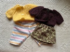 Lot de vêtements habits poupée  poupon Corolle Minikane Baby Born gilet jupe...