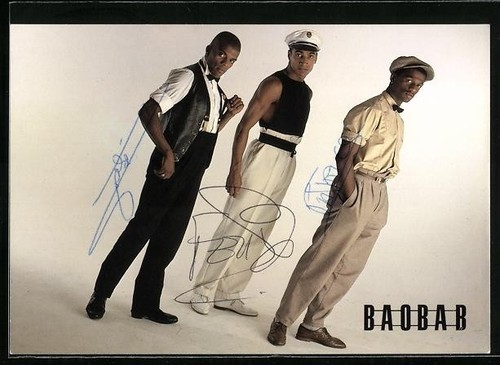 Carte postale musicien - , baobab