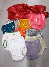 lot 10 culottes plastique abdl