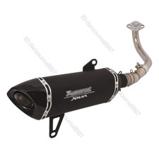 Full System For Yamaha XMAX 300 250 2021-2024 Header Exhaust Carbon Tips Muffler