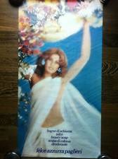 Straw Blue Felce Advertising Poster - P149