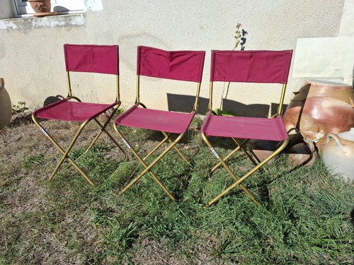 Lot chaises camping - chaises,
