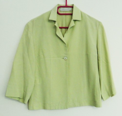 Veste vert anis manches - vert,