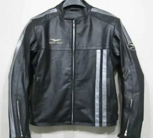 Moto guzzi plain black leather - guzzi,