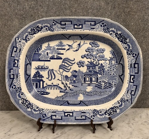Grand plat faïence - grand,