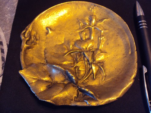 Bronze vide poche coupelle - vide, art