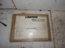 1000 Laverda Catalogue de pièces détachées 8825