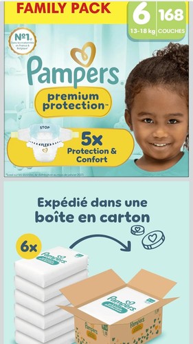 Couche pampers taille - pampers,