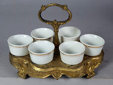 Ancien porte-coquetiers et 6