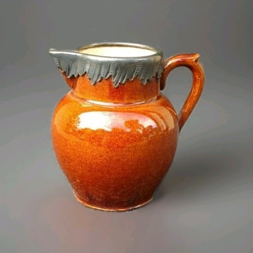 Petit pot terre - , vernissée