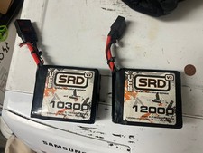 (2)  SMC SRD V2 12000 AN 10300 250C 7.4V DRAG PACK QS8 Plug NPRC LIPO 2s