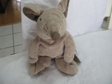 PLUSH DIMPEL TAN BROWN  MOUSE RAT MIMI BELGIUM BABY LOVEY 11" 