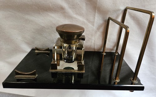 Art deco encrier - art, bureau