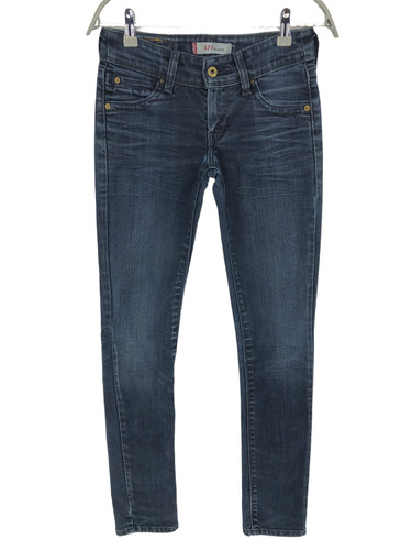 Jean slim skinny femme vintage - jean,