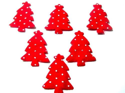 Lot appliques tissus - tissus,