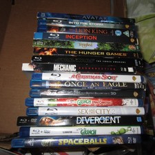 LOT of  16  Blu-Ray  MOVIES WHOLESALE/RETAIL GREAT DEAL DISCS And Cases