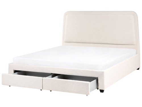 Lit scandinave bouclé 180 - en,