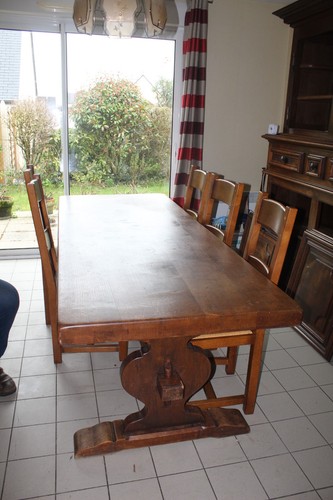 Table monastère chaises - ,