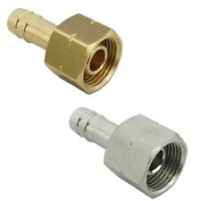 Buse de Tuyau Avec Ecrou (Filetage) - Laiton Et Acier Inox Raccords