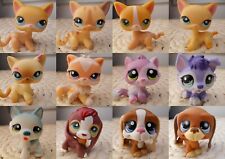 Petshop Authentic LPS Dog Cat European Dachshund Doge Collary Kitty Cat Dog Rare