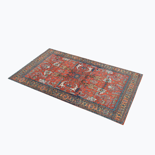 Tapis 180x230 pour salon rouge - pour,
