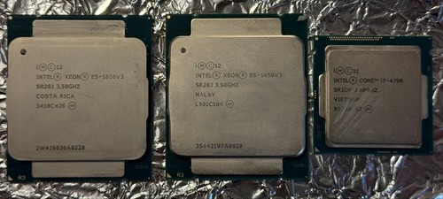 Intel xeon 1650 dual - e5-1650, v3