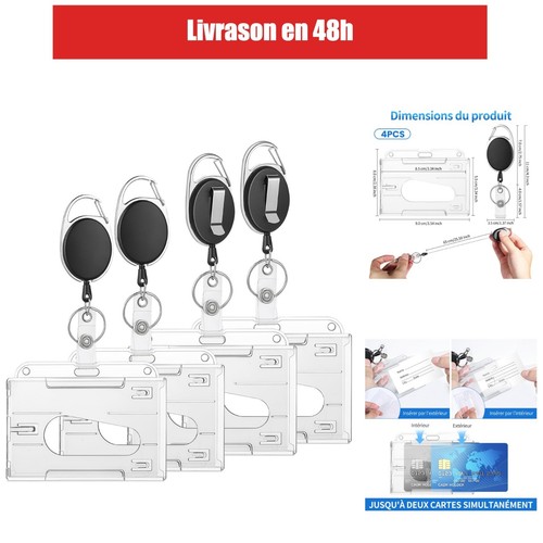 Porte cartes avec - porte-cartes, cordon
