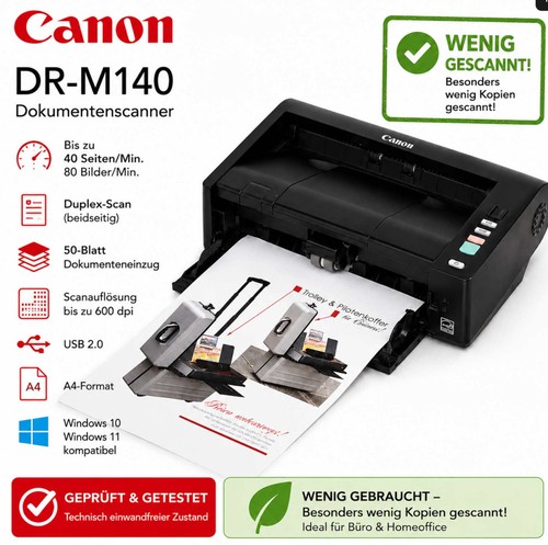 Canon m140 scanner - canon, dr-m140
