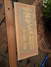 Rare Ancien grand autocollant
