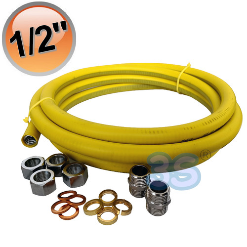 Tuyau flexible acier - flexible, en