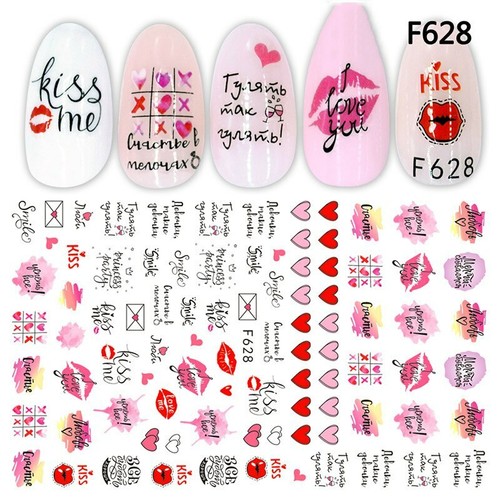 Stickers pour ongles 3d - stickers,
