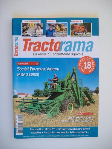 Tractorama moissonneuse - tractorama, n°18
