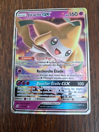 Carte pokémon jirachi - carte, gx