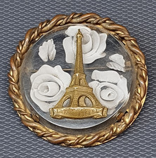 Rare broche ancienne en laiton