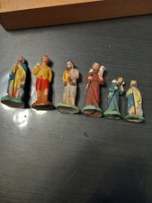 Santon De Creche Berger Devineau? Le Lot  Hauteur 9 Cm 7 Cm